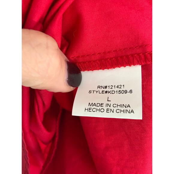 Ellison The Rojo Dress Button Front dress size large - Picture 5 of 7